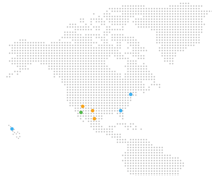 Projects map