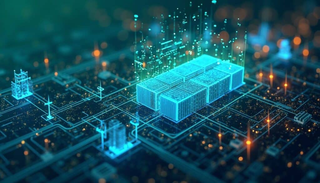 Battery energy storage systems and smart grid connectivity for colocation energy strategy