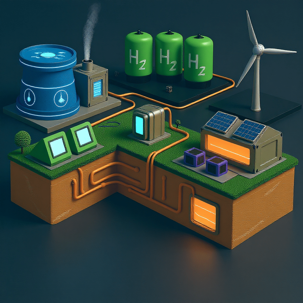 Green Hydrogen and Advanced Geothermal Solutions