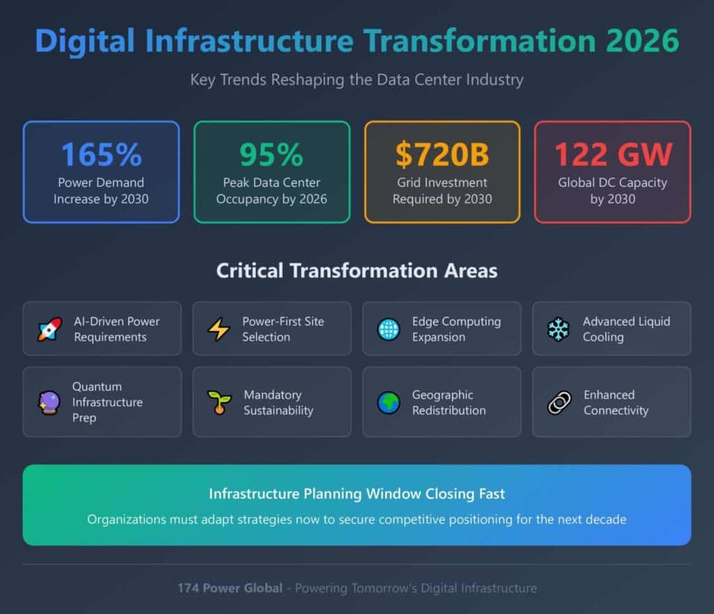 digital infrastructure transformation 2026 infographic